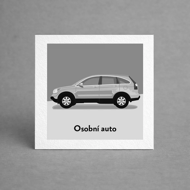 Pexeso Doprava osobní auto