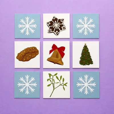 Pexeso Vánoce - detail 2