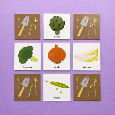 Pexeso Zelenina - detail 2