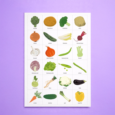 Pexeso Zelenina - detail 5