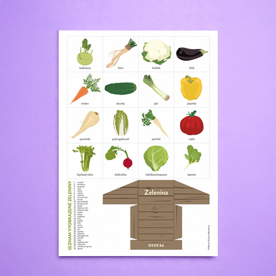 Pexeso Zelenina - detail 6